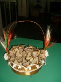 Cesta de arroz campestre