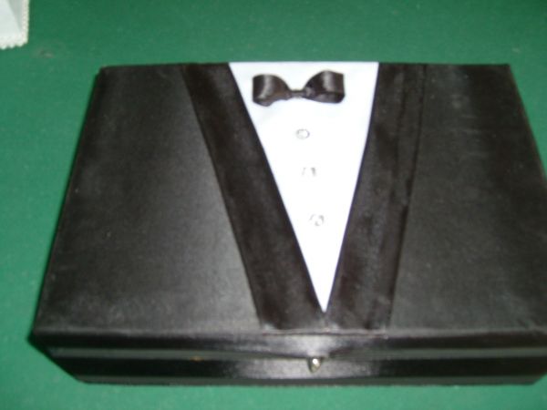 Caixa masculina para toillete