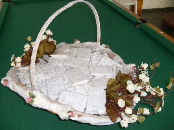 Cesta oval grande de lencinhos