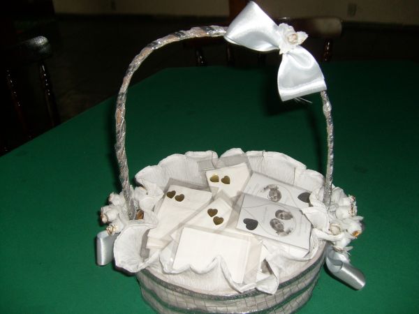 Cesta de lencinhos